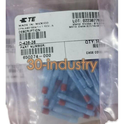 100pcs Pack D-436-36 Plastic Case Terminals 650074-000 - NONE
