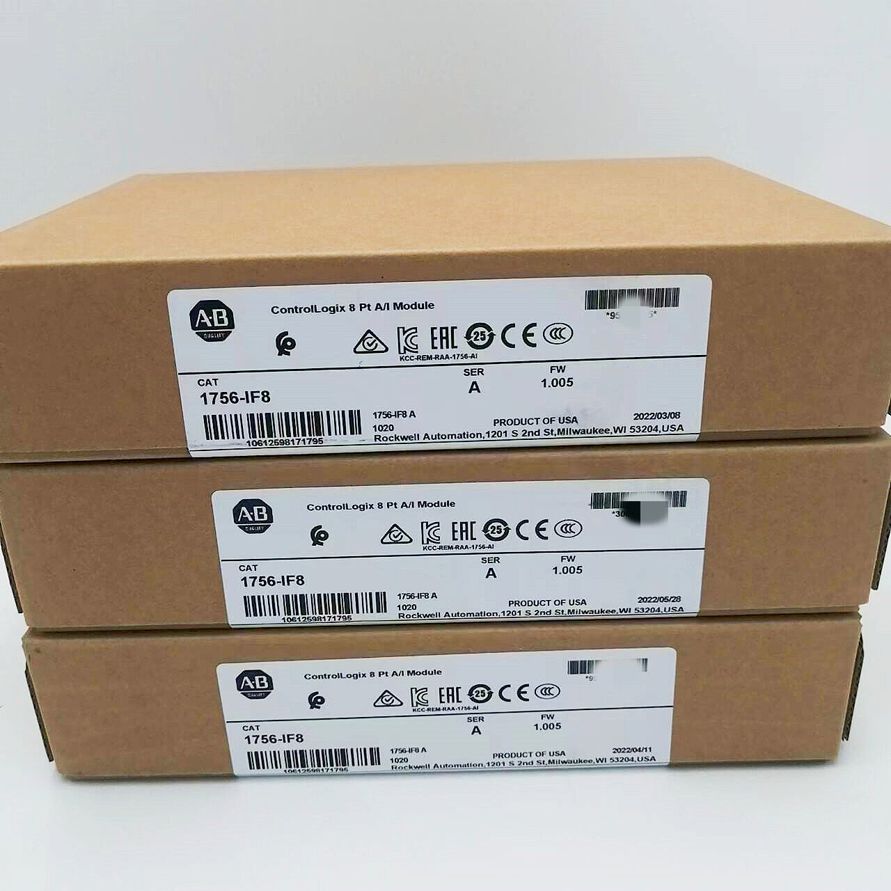Allen-Bradley ControlLogix Point Module 1756-IF8 - ALLEN-BRADLEY