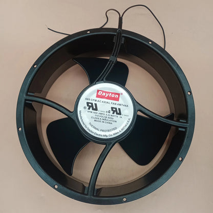 Dayton 4WT44A 665 CFM AC 115V 0.23A 25489 25.4CM 2 wire axial fan#QW