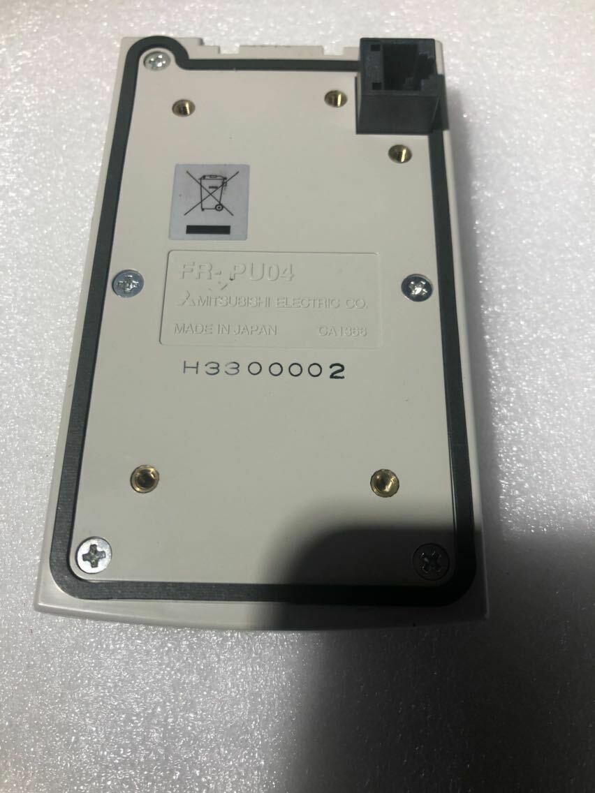 used 1 PC Mitsubishi Parameter Unit FR-PU04 Tested In Good Condition - MITSUBISHI