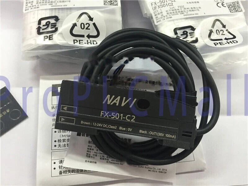 Panasonic SUNX FX-501-C2 Fiber Optic Sensor 1PC Free Shipping FX501C2 1PCS