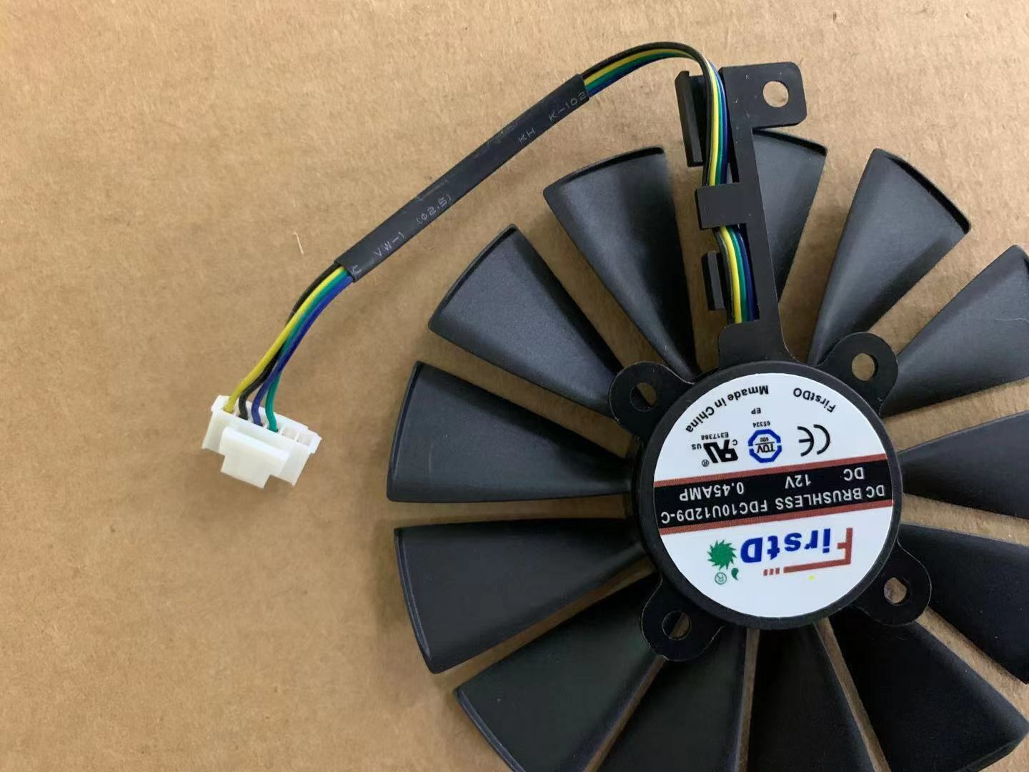 new 95MM FDC10U12D9-C PLD10010B12HH Cooling Fan For ASUS RTX2060 ITX Graphics Card