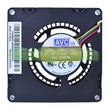 1PC AVC BASA0715B2U Cooling Fan 03T9721 DC12V 0.7A 4 Pin For IBM/Lenovo M92p