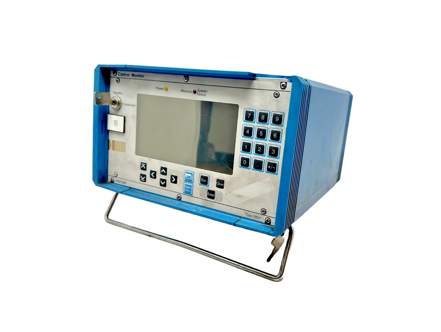 used Kistler 5857A111 Control Monitor *Cracked Housing* - KISTLER