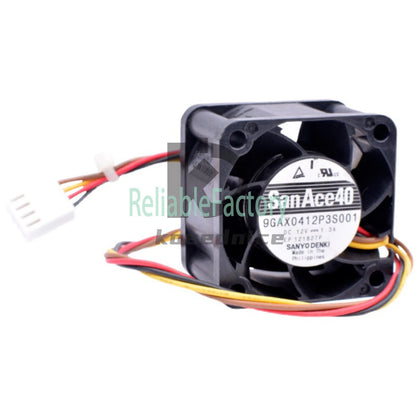 1 PCS SANYO 9GAX0412P3S001 DC12V 1.3A 4cm 4028 4-wire axial cooling fan