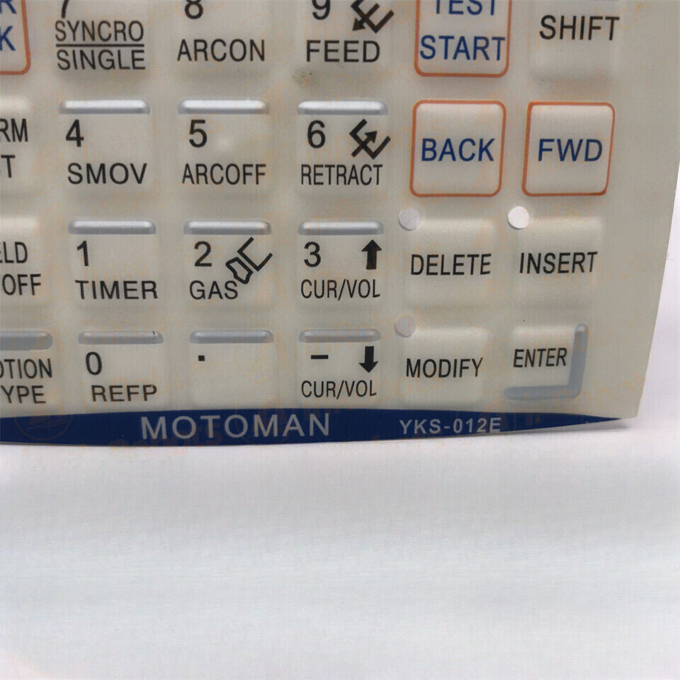 new YKS-012E DX100 YASKAWA membrane Keypad Protective Film For DX100 Teach Pendant - YASKAWA