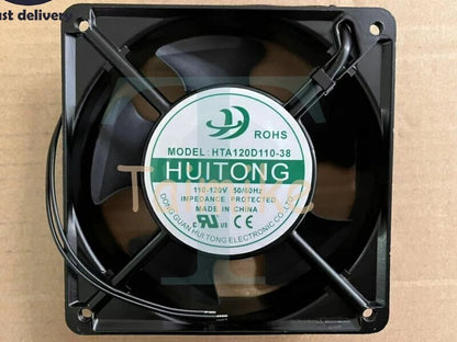 1pcs HUI TONG Fan HTA120D110-38 AC 110V-120V 120*120*38Mm 2 Wire