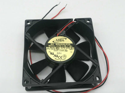 1pcs ADDA AQ0824MB-A70GL DC24V 0.11A 8cm 8025 silent waterproof fan