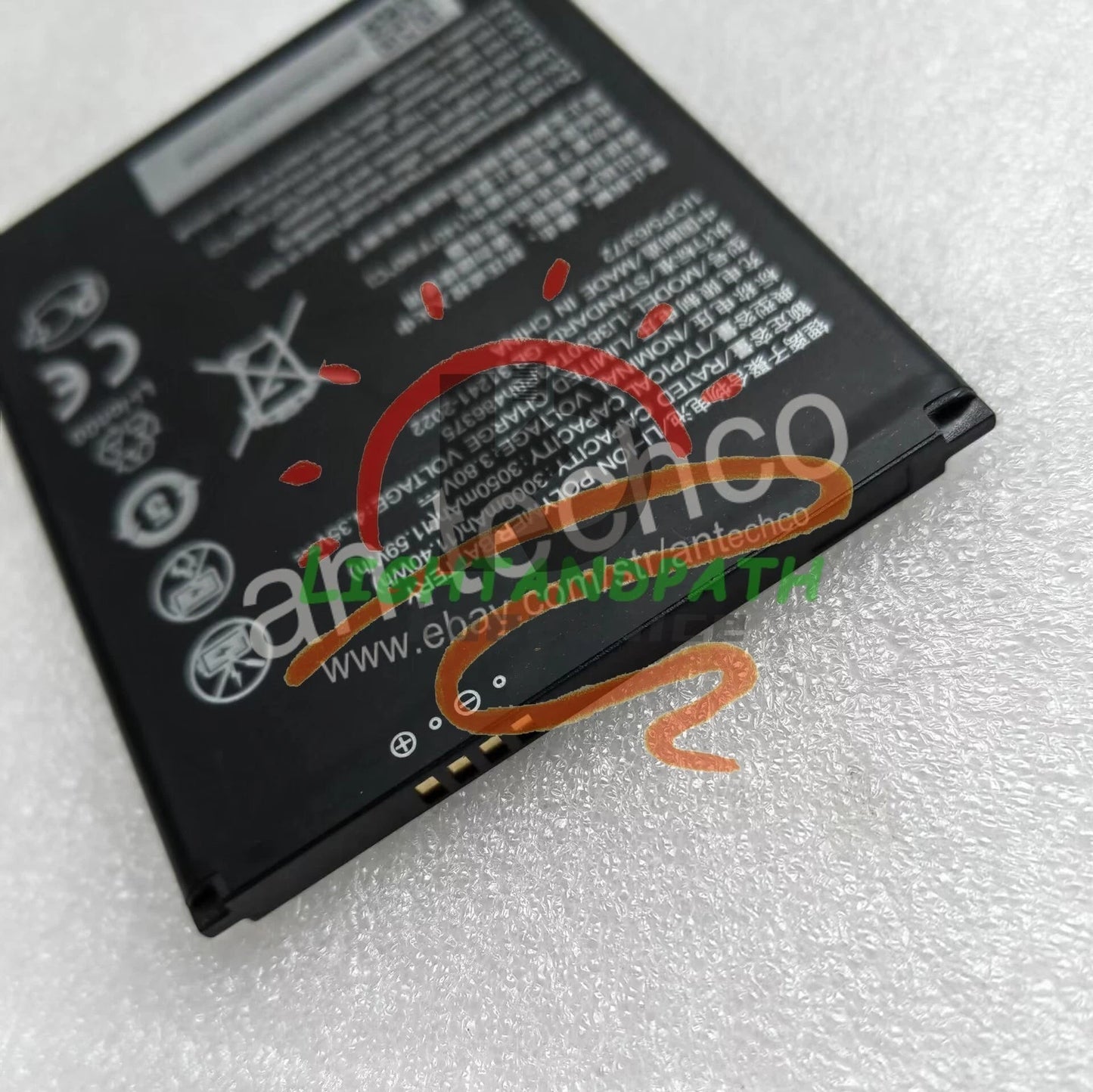 Li3830T43P8h486375 3050mAh Battery for ZTE Blade A31 Mobile Phone #Li