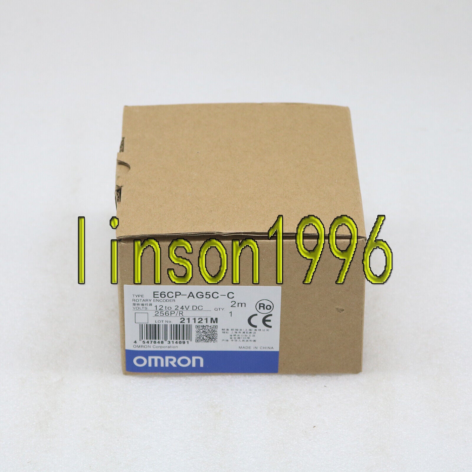 new ONE Omron E6CP-AG5C-C 12-24VDC 256P/R E6CPAG5CC
