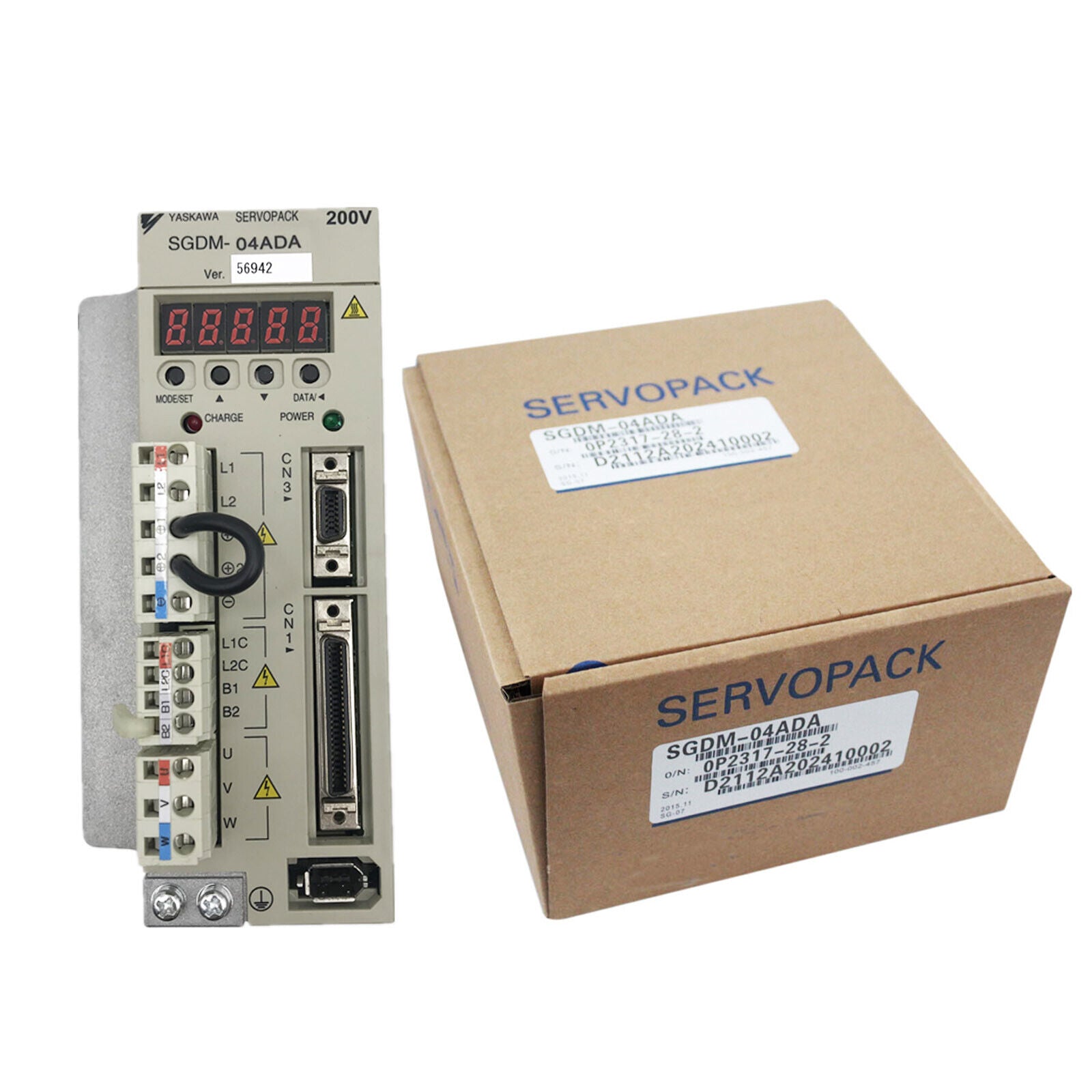 *YASKAWA* *SGDM-04ADA* Servo Drive - YASKAWA