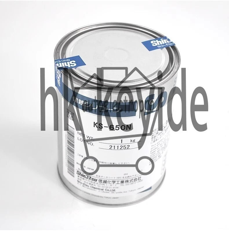 1Pcs Shin Etsu Shin-Etsu KS-650N Silicone Grease 1Kg (2.2 LB) free ship