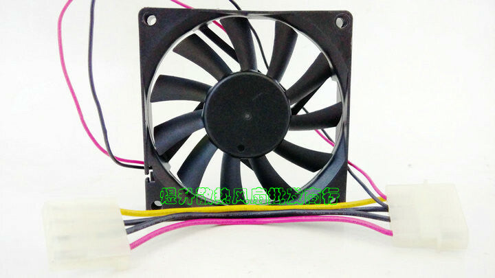 RUILIAN SCIENCE RDM8015B 8015 80mm DC12V 0.14A Chassis Power Fan