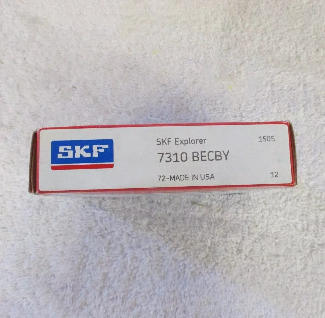 SKF 7310 BECBY single row angular contact ball bearing 1PCS #DW