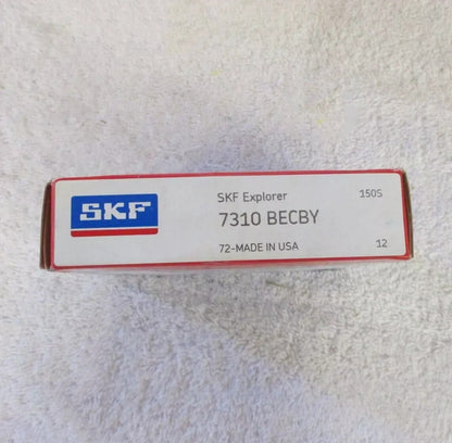 SKF 7310 BECBY single row angular contact ball bearing 1PCS #DW