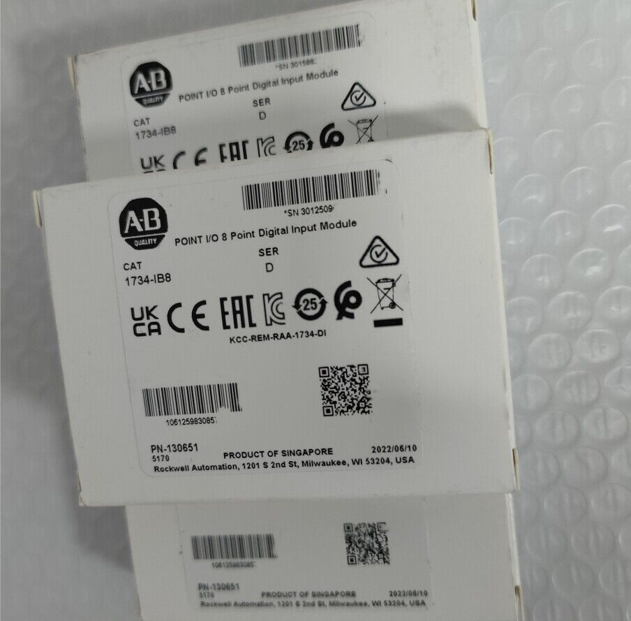 Sealed Allen-Bradley 1734IB8 Digital Input Module - 8 Point SHIP - ALLEN-BRADLEY