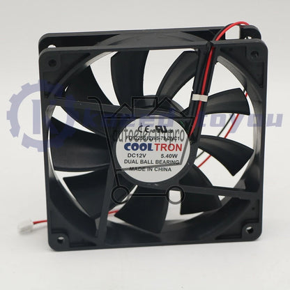 1PCS COOLTRON Fan FD1225S12W5-79-2NC1 12V 5.40W 2 wire cooling fan