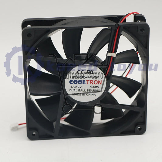 1PCS COOLTRON Fan FD1225S12W5-79-2NC1 12V 5.40W 2 wire cooling fan