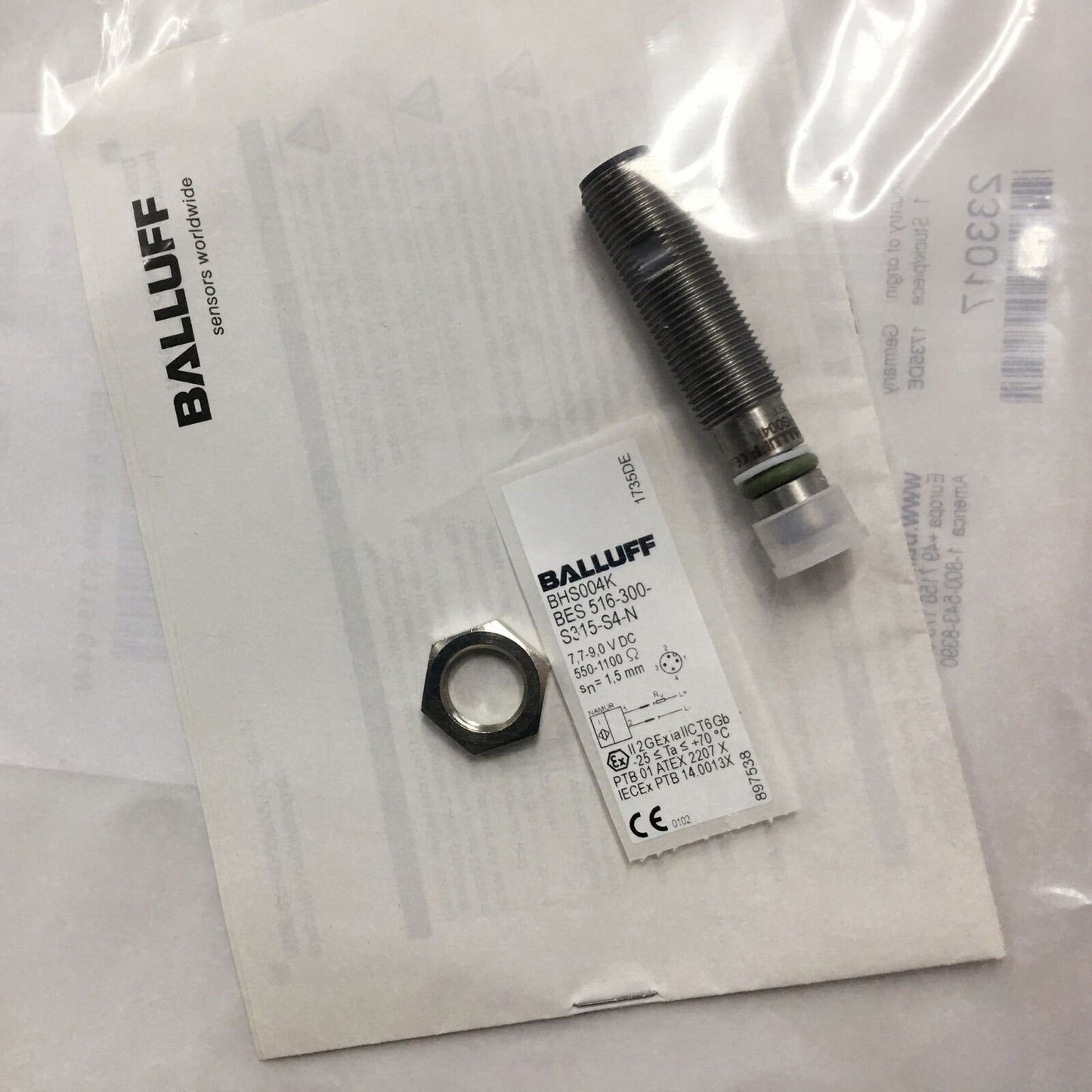 ONE BALLUFF BES 516-300-S315-S4-N Proximity Sensor - BALLUFF