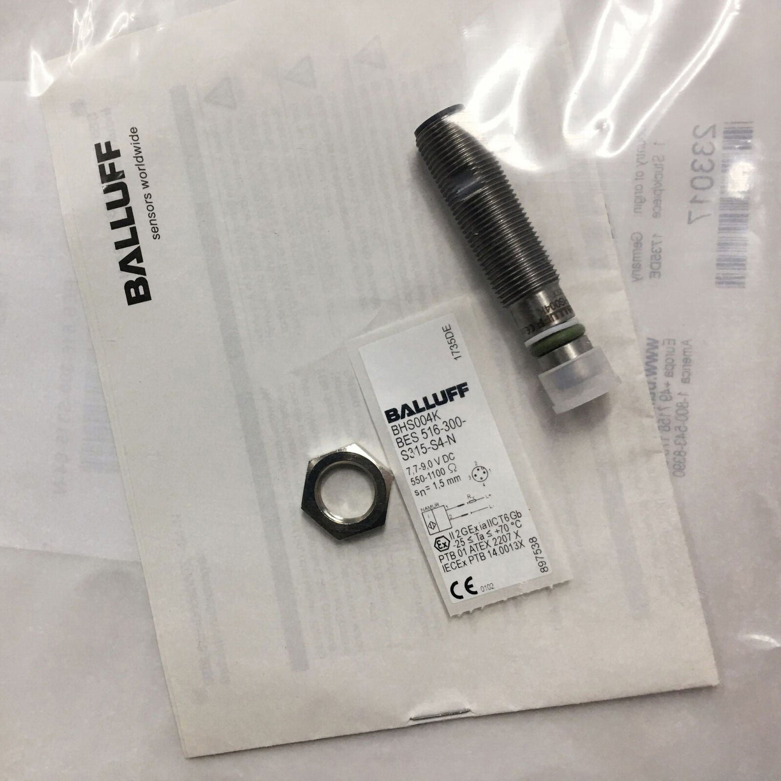 ONE BALLUFF BES 516-300-S315-S4-N Proximity Sensor - BALLUFF