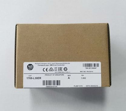 Factory Sealed CompactLogix 1769L30ER ENet Processor - COMPACTLOGIX