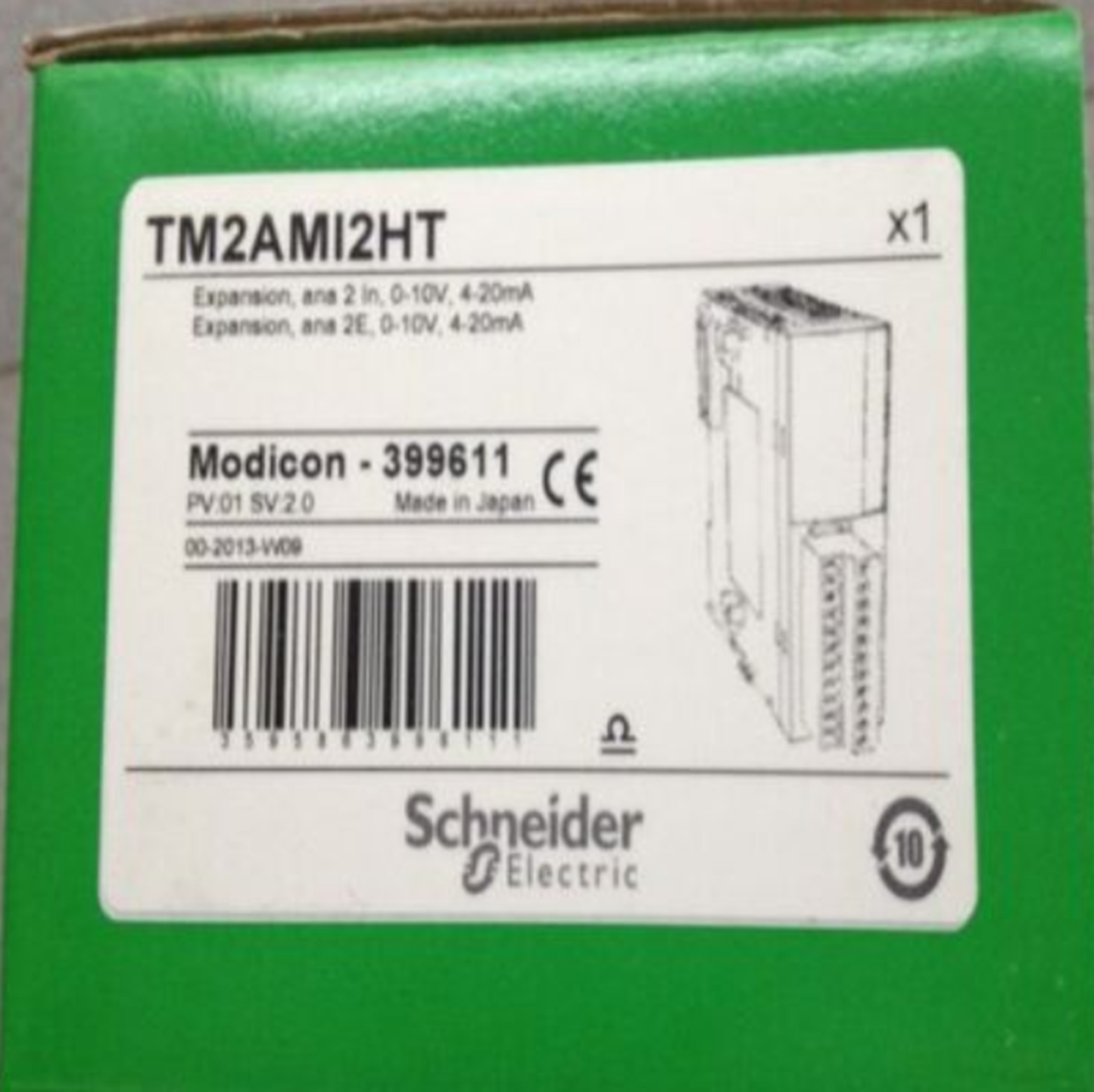 SCHNEIDER TM2AMI2HT Analog Input Module - SCHNEIDER