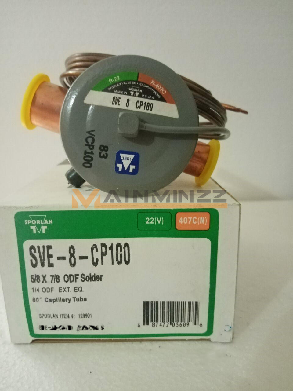 Sporlan SVE8CP100 Valve - High Precision Flow Control for Industrial Applications - SPORLAN