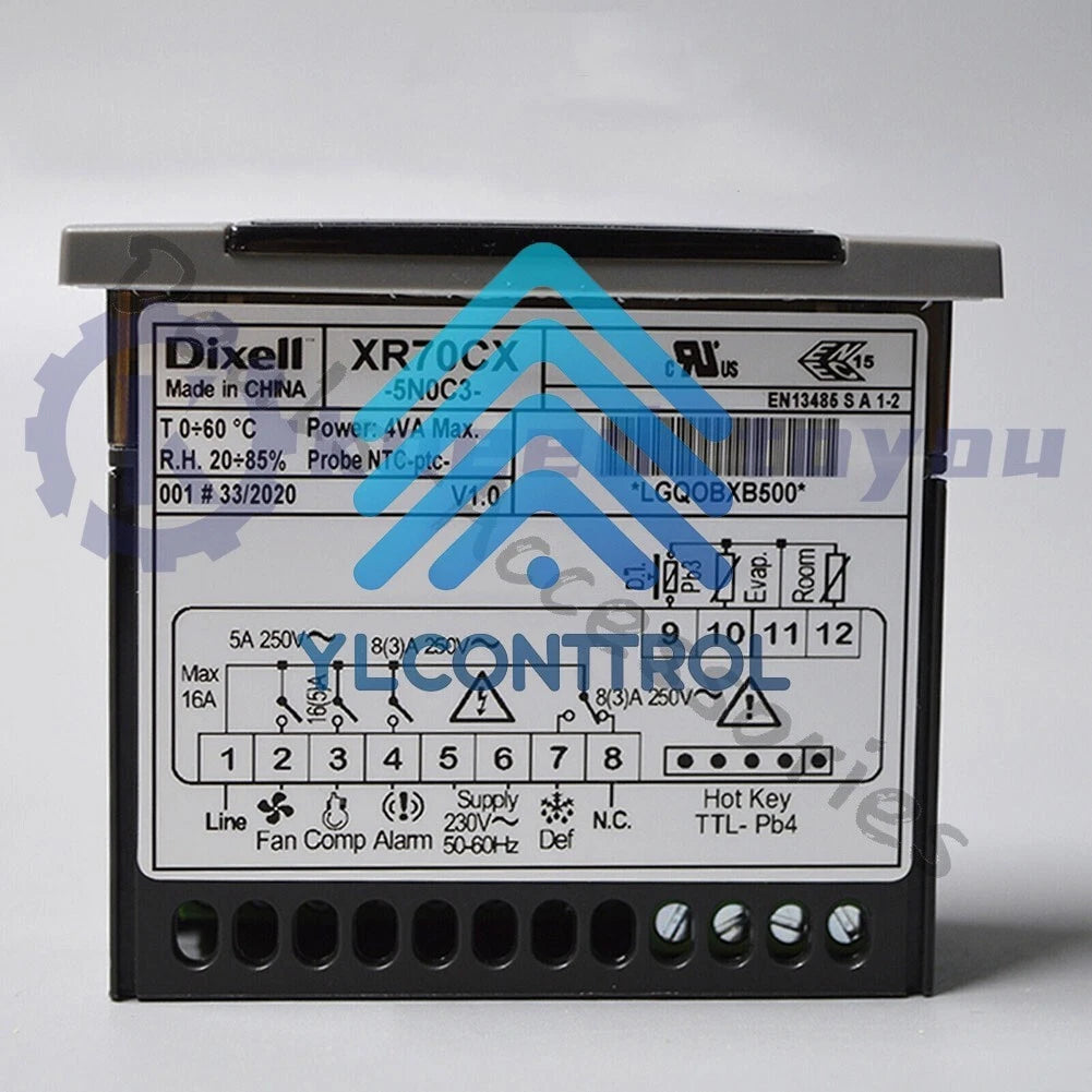 DIXELL Temperature Controller XR70CX-5N0I3 (1PCS)