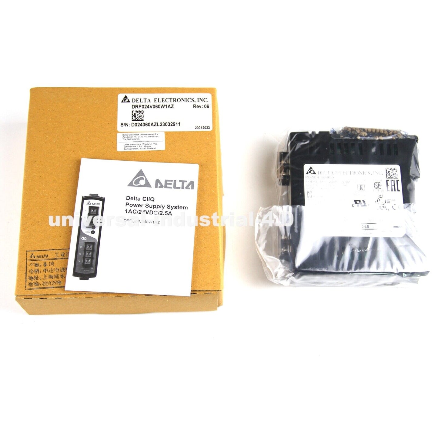 Delta DRP024V060W1AZ Power Supply - DELTA