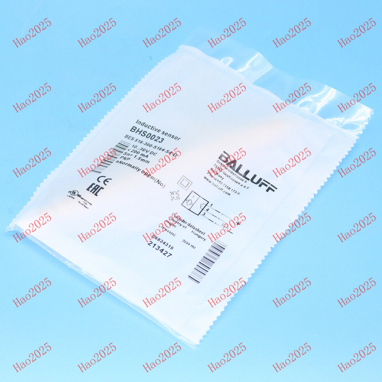 new 1pc BALLUFF BES 516-300-S164-S4-D Proximity Switch - BALLUFF