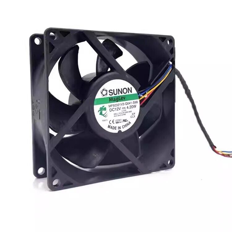new SUNON MF92321V3-Q020-S99 9232 DC12V 4.2W 4-Wire Silent Cooling Fan