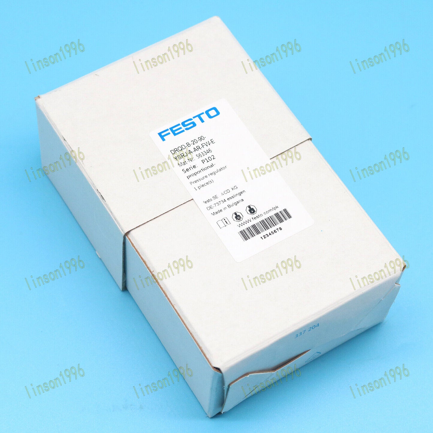 new FESTO DRQD-B-20-90-YSRJ-A-AR-FW-E Swing Cylinder - FESTO