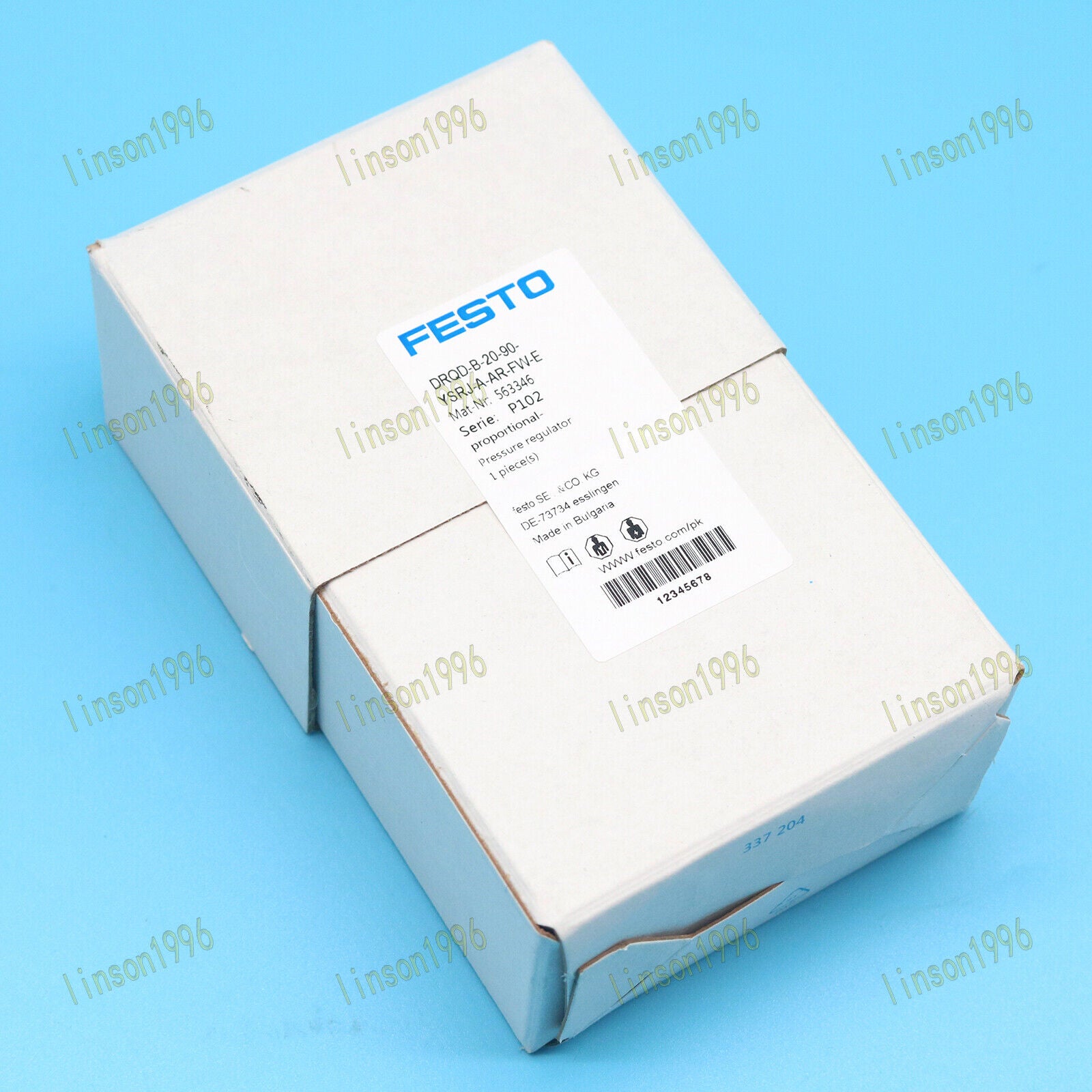 new FESTO DRQD-B-20-90-YSRJ-A-AR-FW-E Swing Cylinder - FESTO