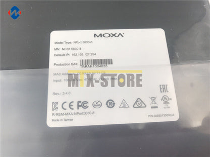 new 1PCS ones MOXA NPORT5630-8 8-port 422/485 Rack Serial Device Server - KOEED