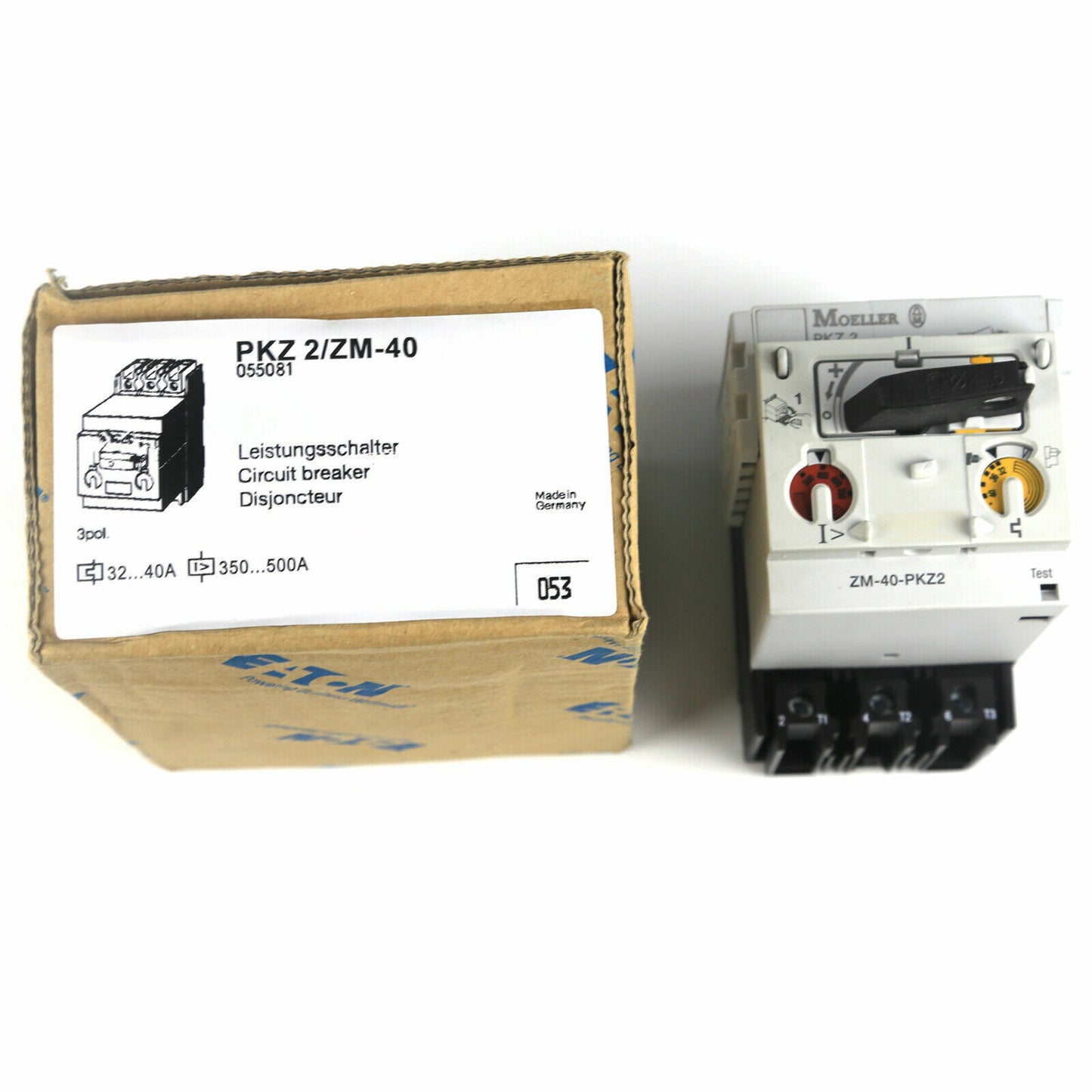 New MOELLOR ZM-40-PKZ2 Motor Switch Release - MOELLOR