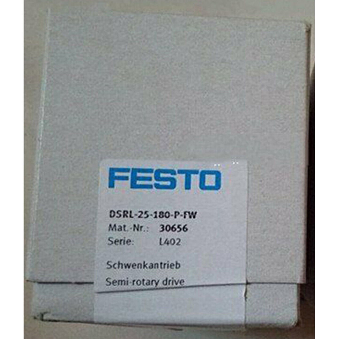 new ONE FESTO Pendulum cylinder DSRL-25-180-P-FW 30656 - FESTO