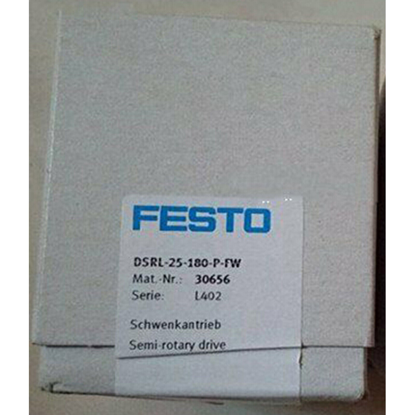 new ONE FESTO Pendulum cylinder DSRL-25-180-P-FW 30656 - FESTO
