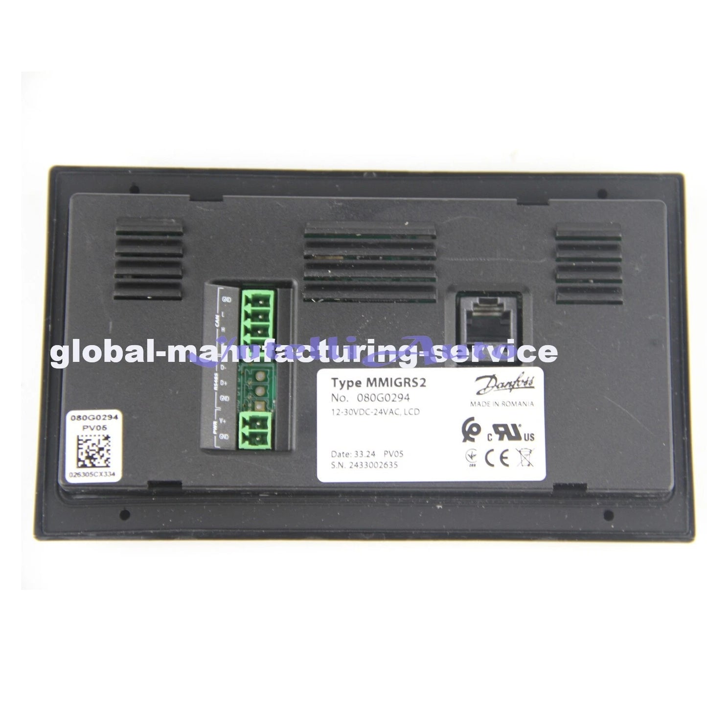 1PCS Danfoss MMIGRS2 080G0294 Display Control Panel - US Stock