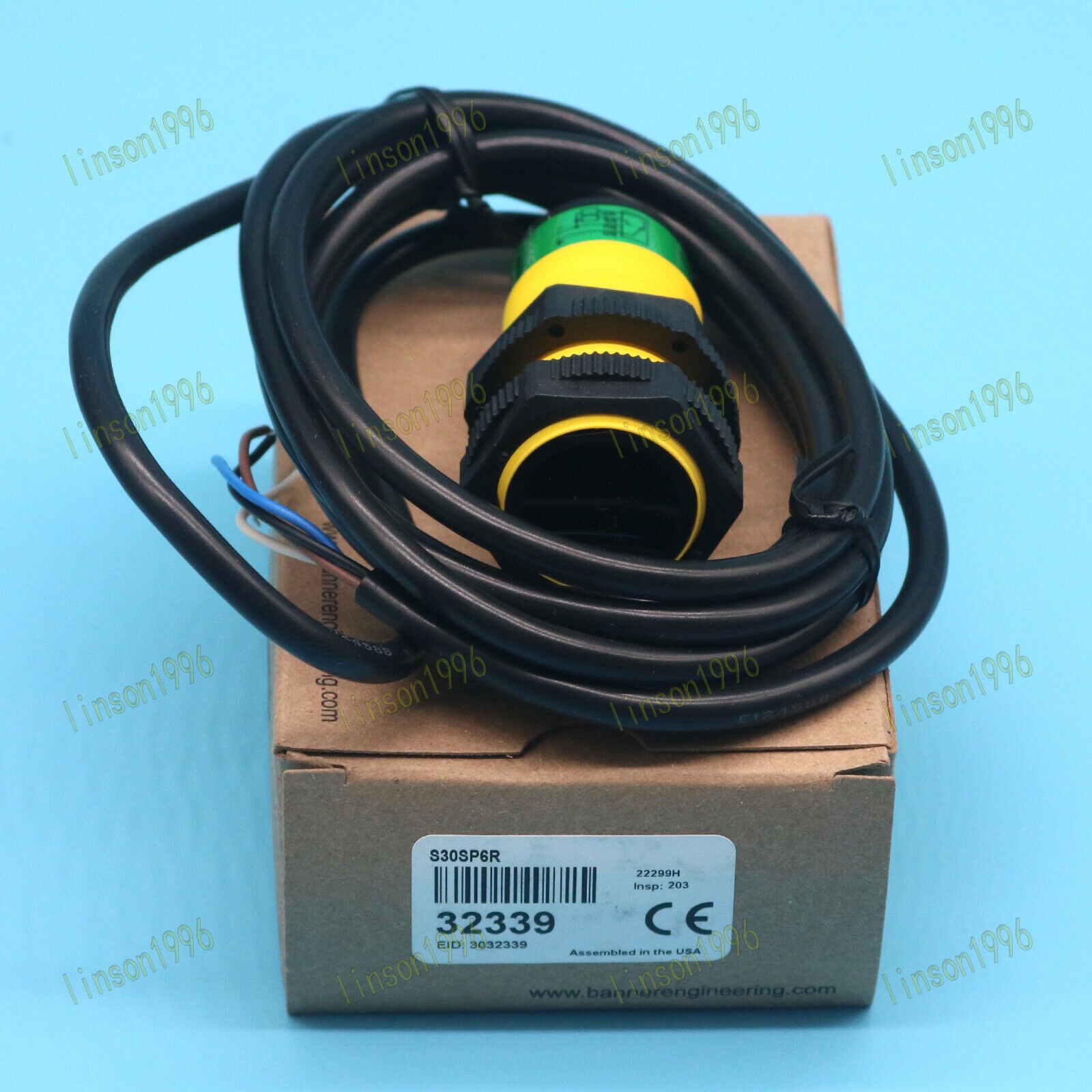 new 1PC  Banner Photoelectric switch sensor S30SP6R One year Banner