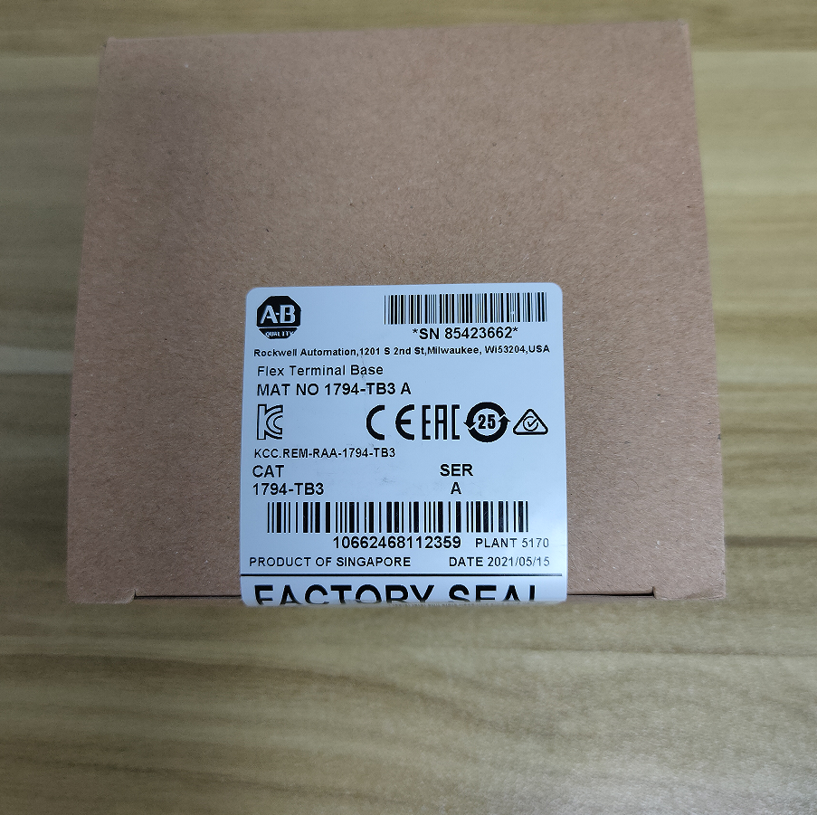 Allen-Bradley 1794-TB3 Flex Terminal Base Module Sealed - ALLEN-BRADLEY