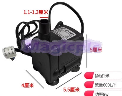 Ice Maker Water Pump JP-033 with Plug, 8W Adjustable Water Pump~