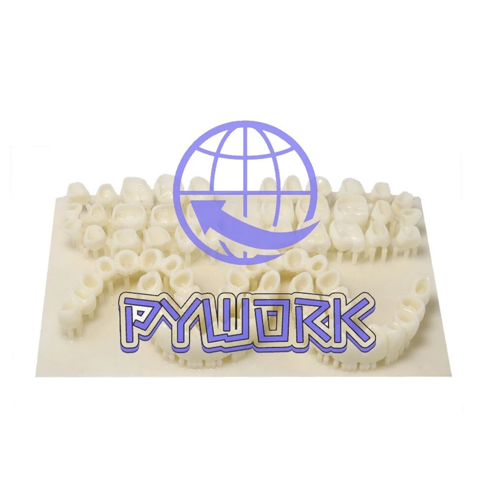 LCD DLP Dental 3D Printer Temporary Teeth Resin Crown Bridge 3D Resin 1kg