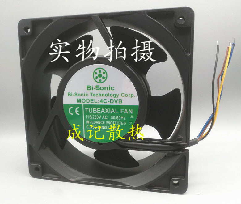 1pcs  Bi-sonic 4C-DVB 12038 12 cm AC100-220V cooling fan