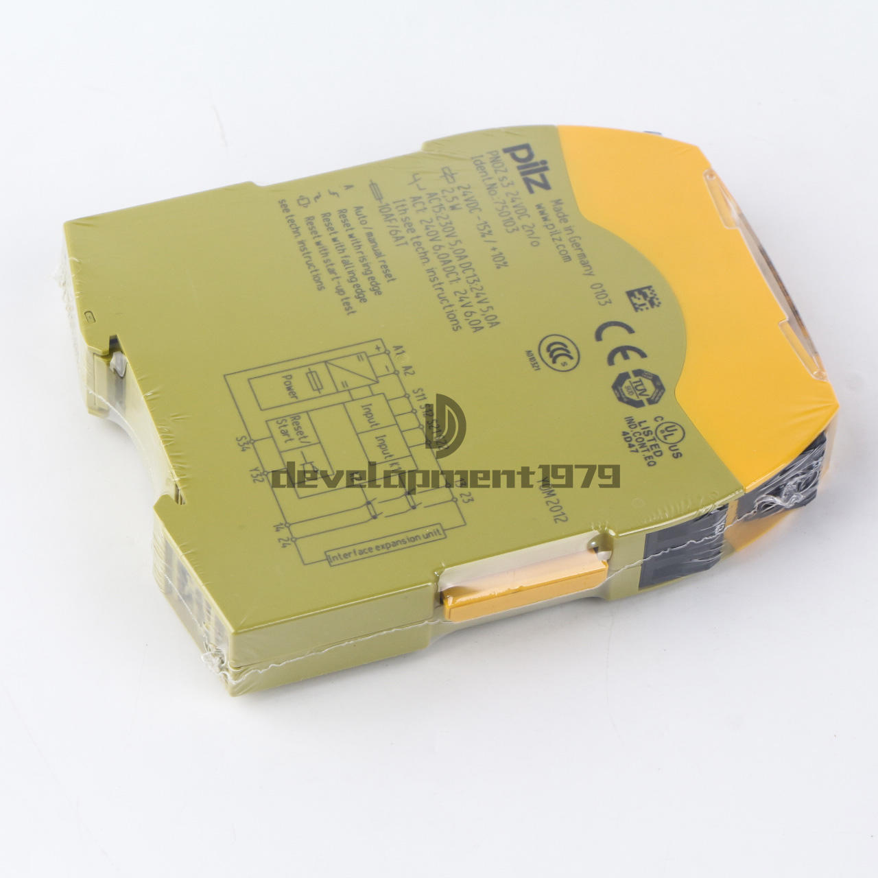 new ONE PILZ 750103 model s3 Safety Relay - ONE PILZ