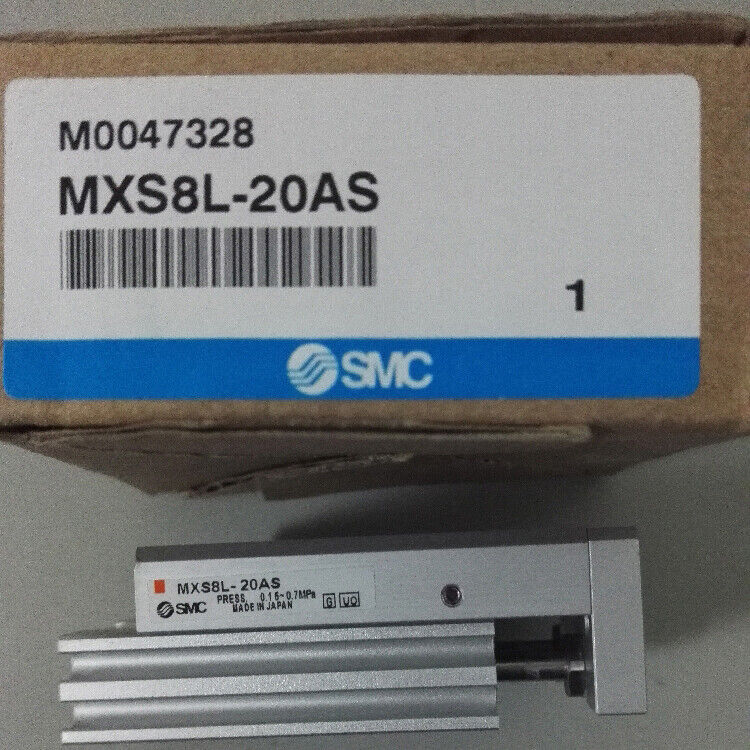 Precision Slide Cylinder MXS8L-20AS SHIP - SMC