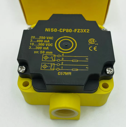 new TURCK NI50-CP80-FZ3X2 Nonembeddable Rectangular Inductive Proximity Sensor 2Wire - TURCK