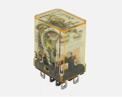 10Pcs/BOX Intermediate Relay RH2B-UL DC12V 8 Pins 2O2C