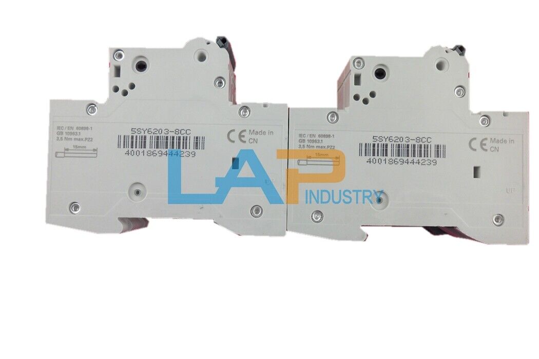 new 1PC  FOR SIEMENS Miniature Circuit Breaker 5SY6203-8CC 2P 3A