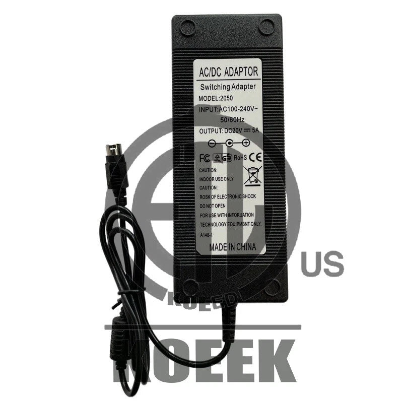 1PC For i Color Ultrasound Charger Adapter TWADP100 4pin 20V 5A Applicable