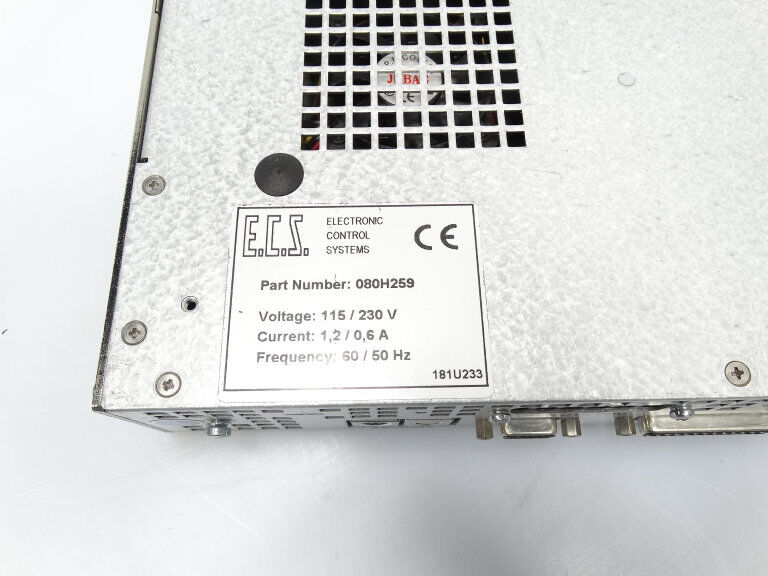 ECS 080H259_DRIVE - 220V 50Hz 1000W 1000AH Lithium Battery Charger for Laptops & Tablets - ECS